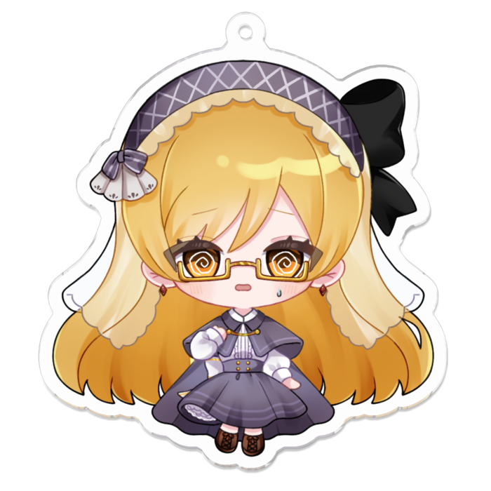 アクリルキーホルダー - 70 x 70 (mm)