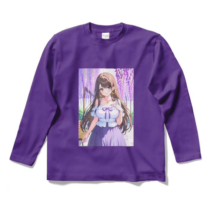 ロングスリーブTシャツ - S - パープル