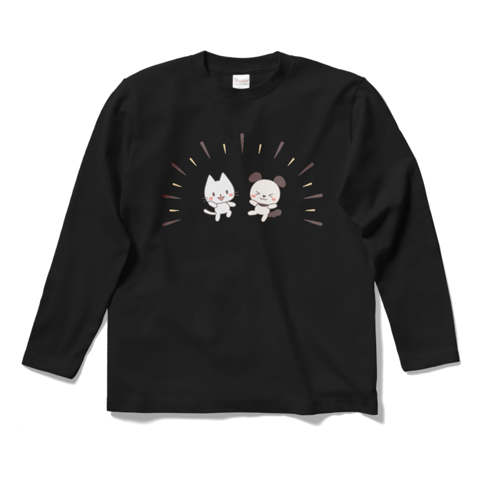 ロングスリーブTシャツ　黒色　S