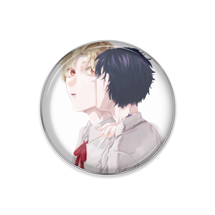 ピンバッジ - 丸形25mm