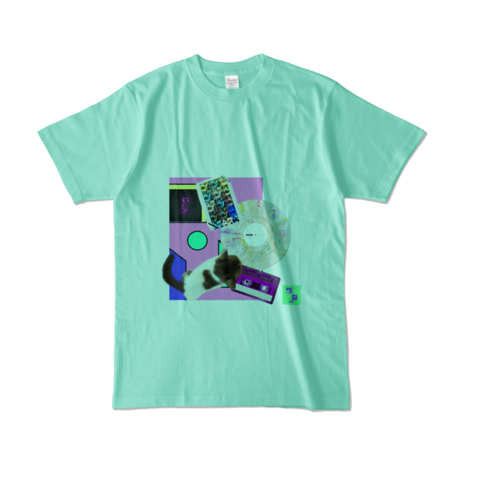 カラーTシャツ - L - アイスグリーン (淡色)