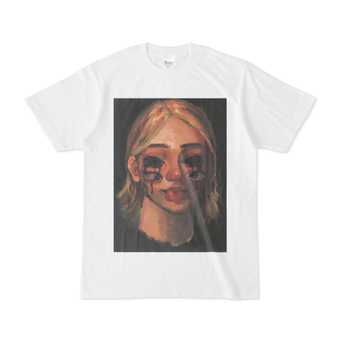 Tシャツ - S - 白-ビックシルエット