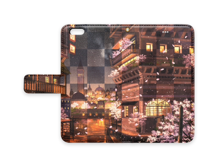 手帳型iPhoneケース - iPhone 6 Plus / 6s Plus - ストラップ穴 あり