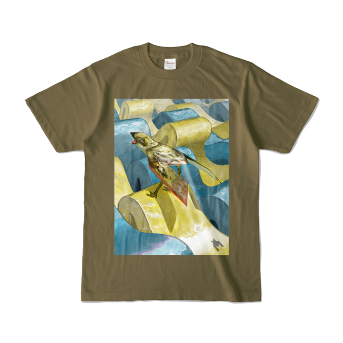 カラーTシャツ - S - オリーブ (濃色)