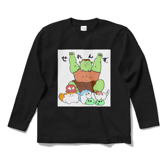 ロングスリーブTシャツ - S - ブラック