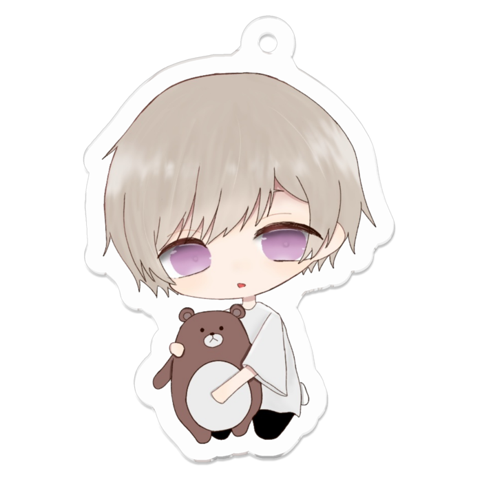 アクリルキーホルダー - 50 x 50 (mm)