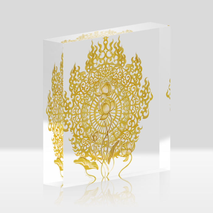 アクリルブロック - 100x100mm