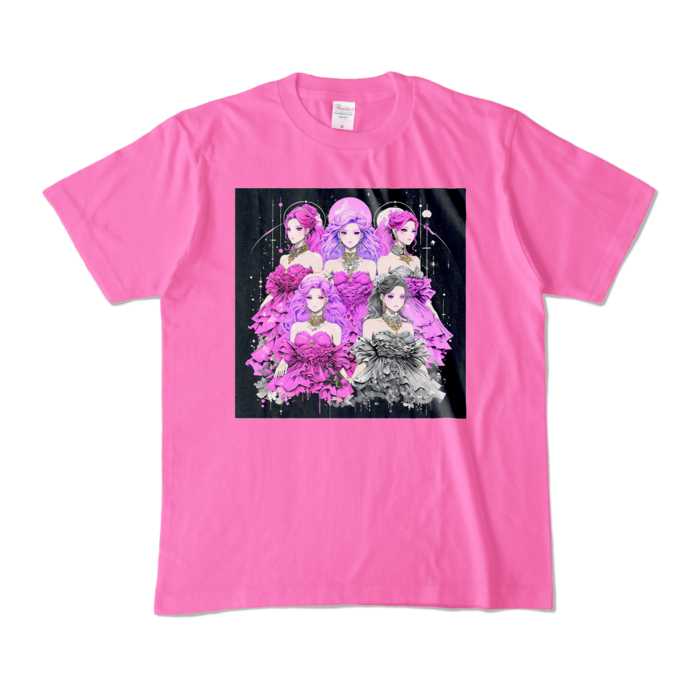カラーTシャツ - M - ピンク (濃色)