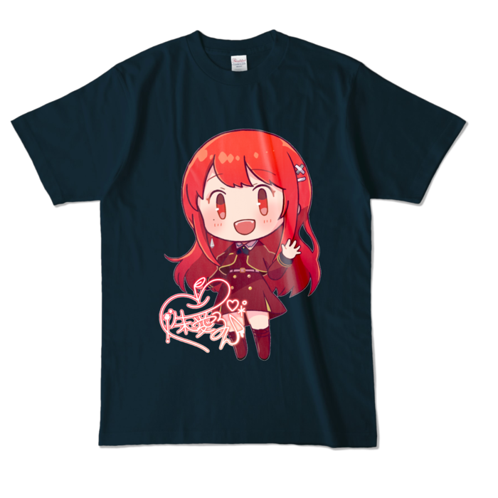 カラーTシャツ - L - ネイビー (濃色)