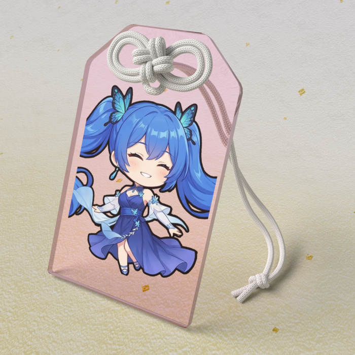 アクリルお守り - 50 × 80mm