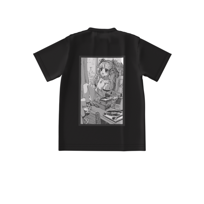 ビッグシルエットTシャツ - S - 背面