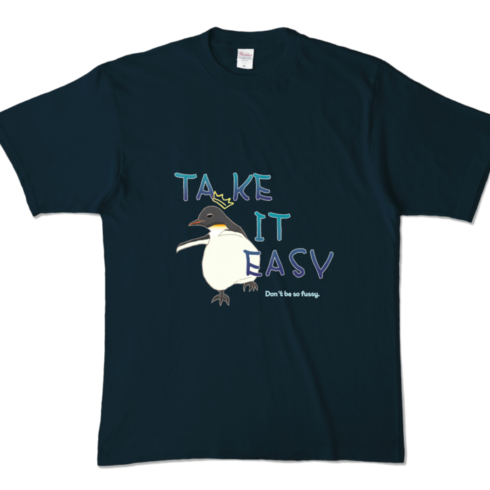 カラーTシャツ - XL - ネイビー (濃色)