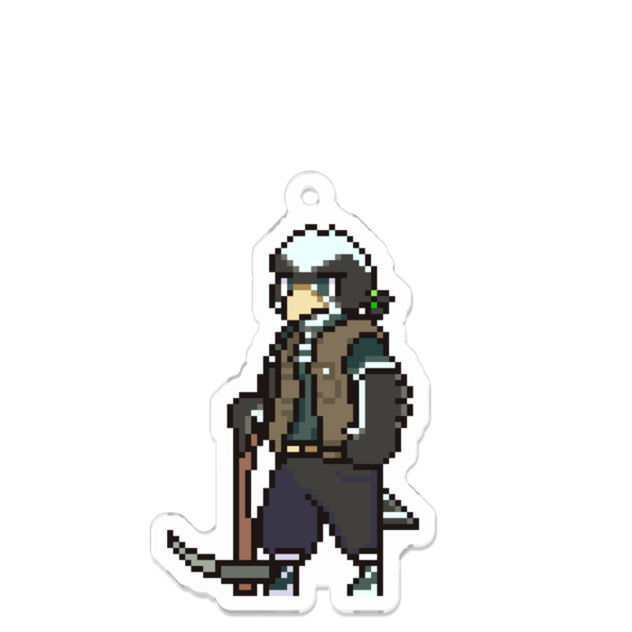 アクリルキーホルダー - 70 x 70 (mm)
