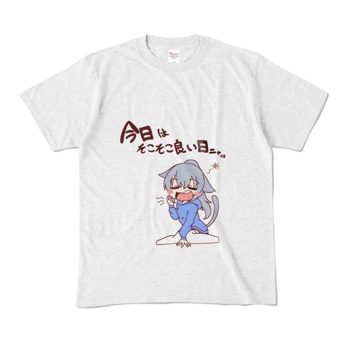 カラーTシャツ - M - アッシュ (淡色)