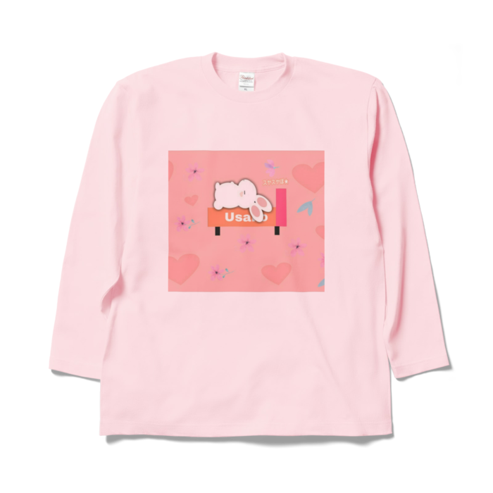 ロングスリーブTシャツ - XL - ライトピンク