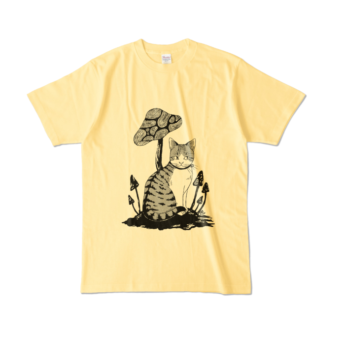 カラーTシャツ - L - ライトイエロー (淡色)