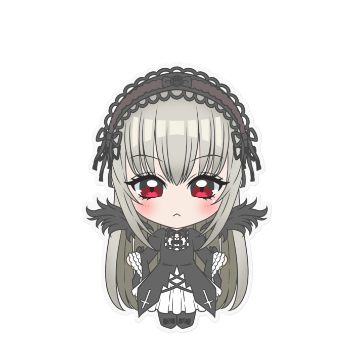 ステッカー - 160 x 160 (mm)クリア