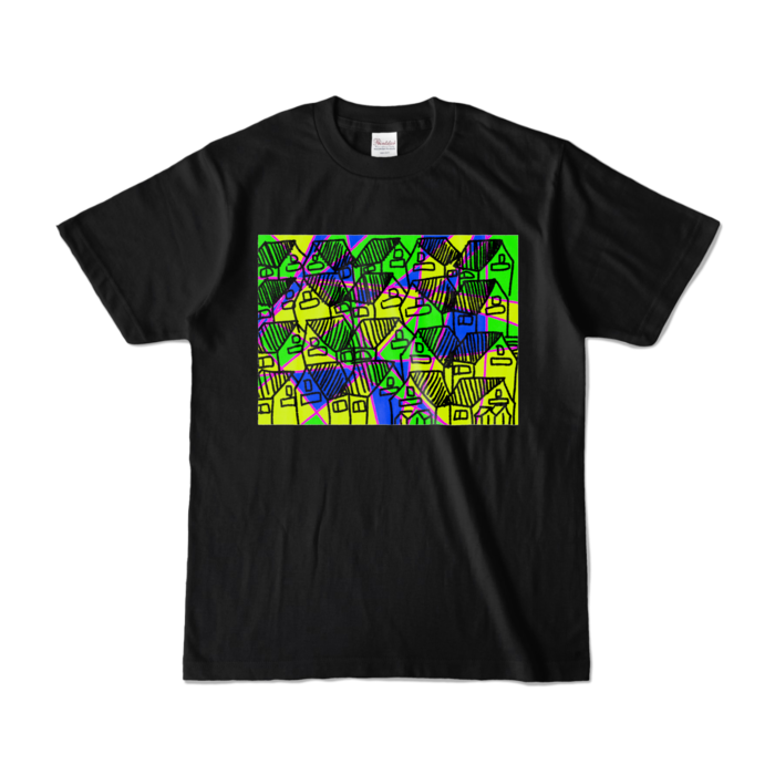 カラーTシャツ - S - ブラック (濃色)