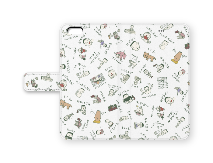 手帳型iPhoneケース - iPhone6 Plus