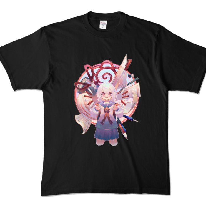 カラーTシャツ - XL - ブラック (濃色)