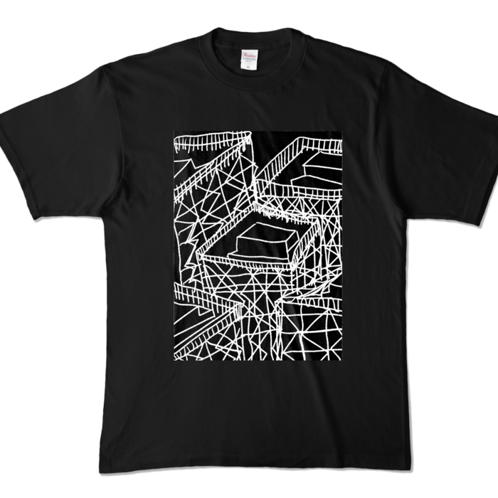 カラーTシャツ - XL - ブラック (濃色)