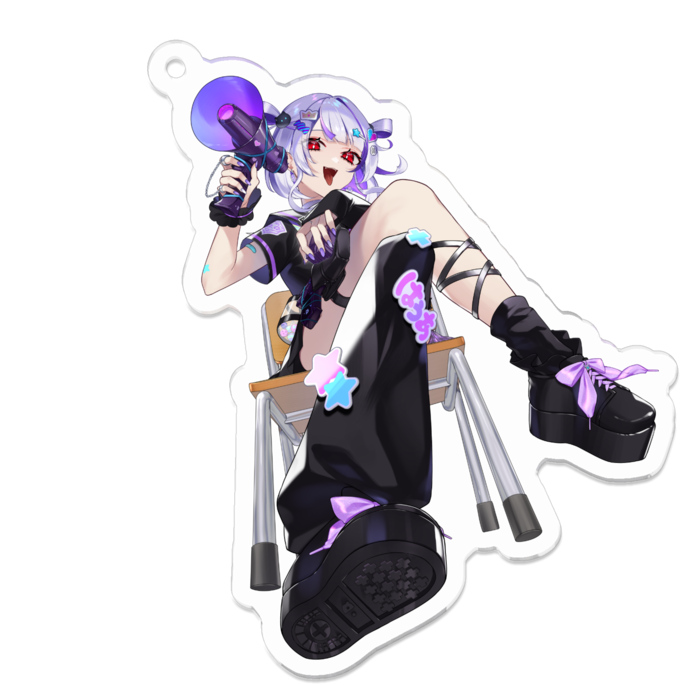 アクリルキーホルダー - 70 x 70 (mm)