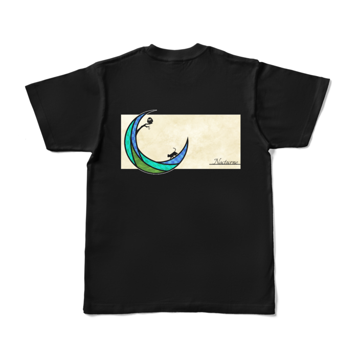 カラーTシャツ - S - ブラック (濃色)