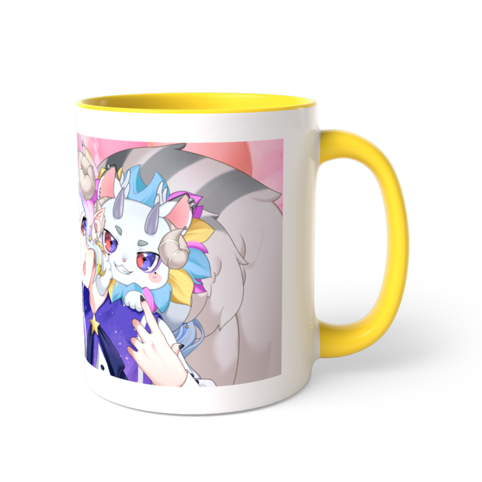 ツートンカラーマグカップ - 直径 8.2cm / 高さ 9.5cm(1)