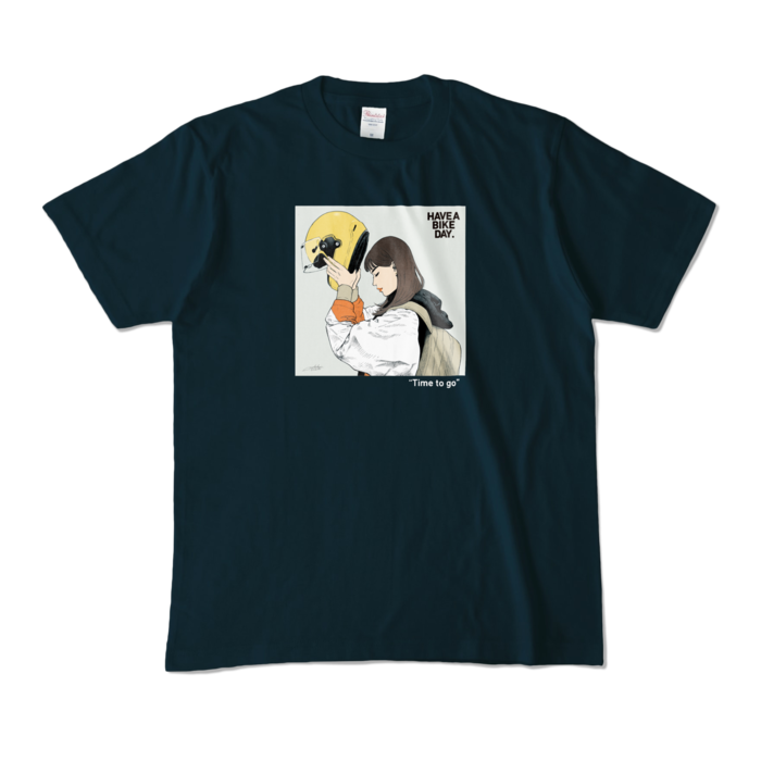 カラーTシャツ - M - ネイビー (濃色)
