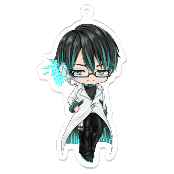 アクリルキーホルダー - 70 x 70 (mm)