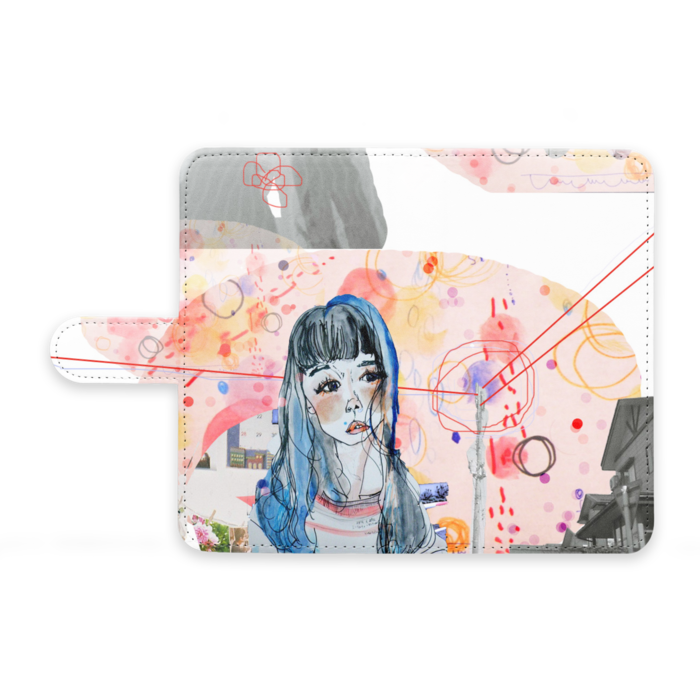 手帳型Androidケース - M - ストラップ穴 なし