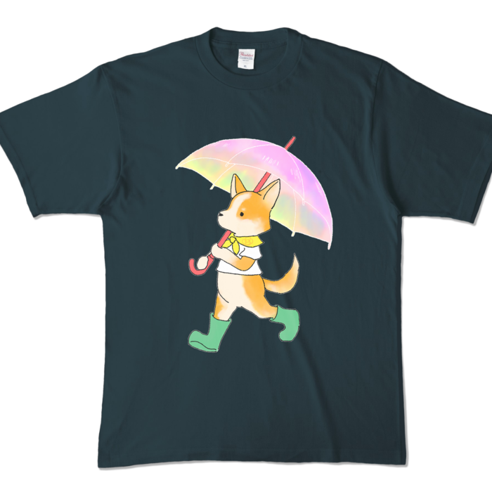 カラーTシャツ - XL - デニム (濃色)