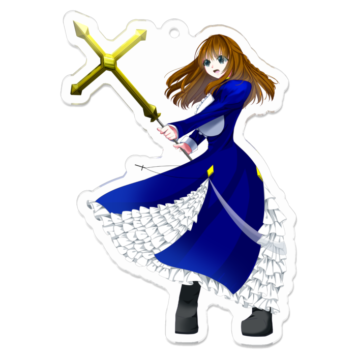 アクリルキーホルダー - 70 x 70 (mm)