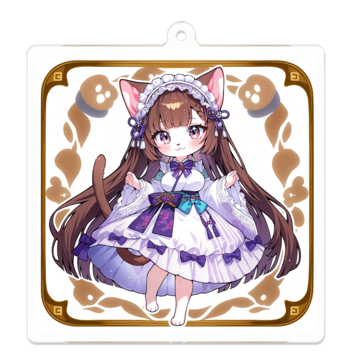 アクリルキーホルダー - 70 x 70 (mm)