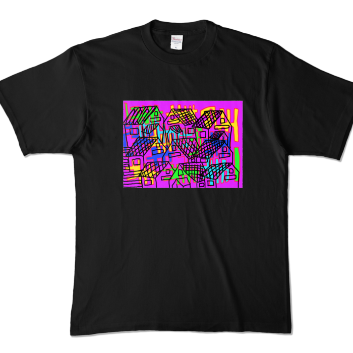 カラーTシャツ - XL - ブラック (濃色)