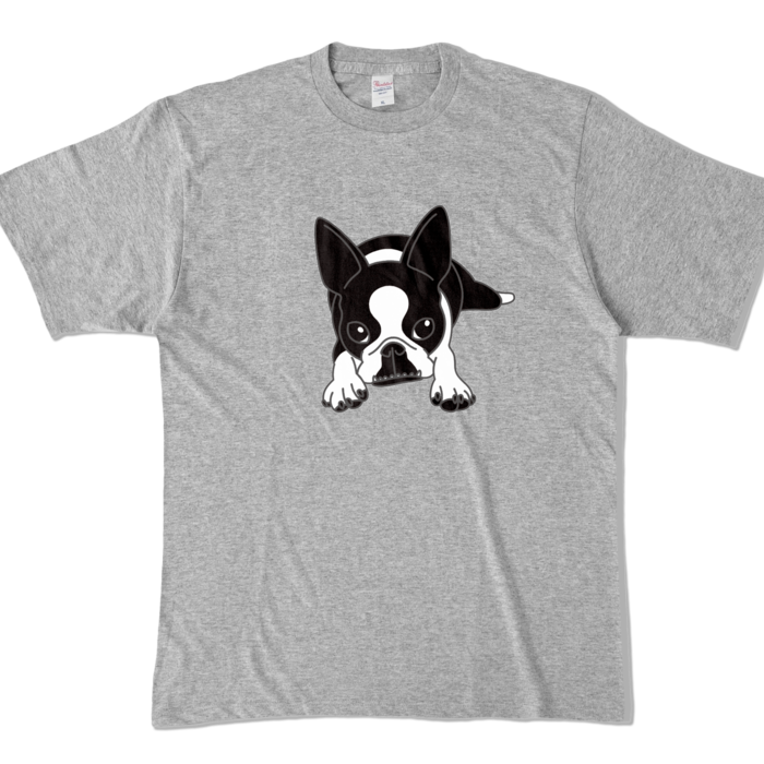 カラーTシャツ - XL - 杢グレー (濃色)