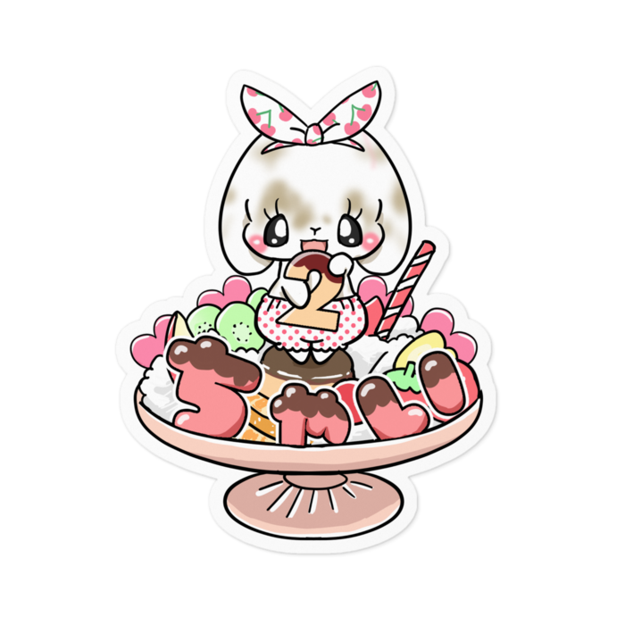 ステッカー - 100 x 100 (mm)