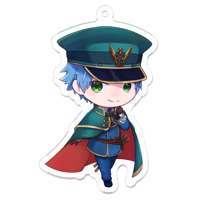 アクリルキーホルダー - 70 x 70 (mm)