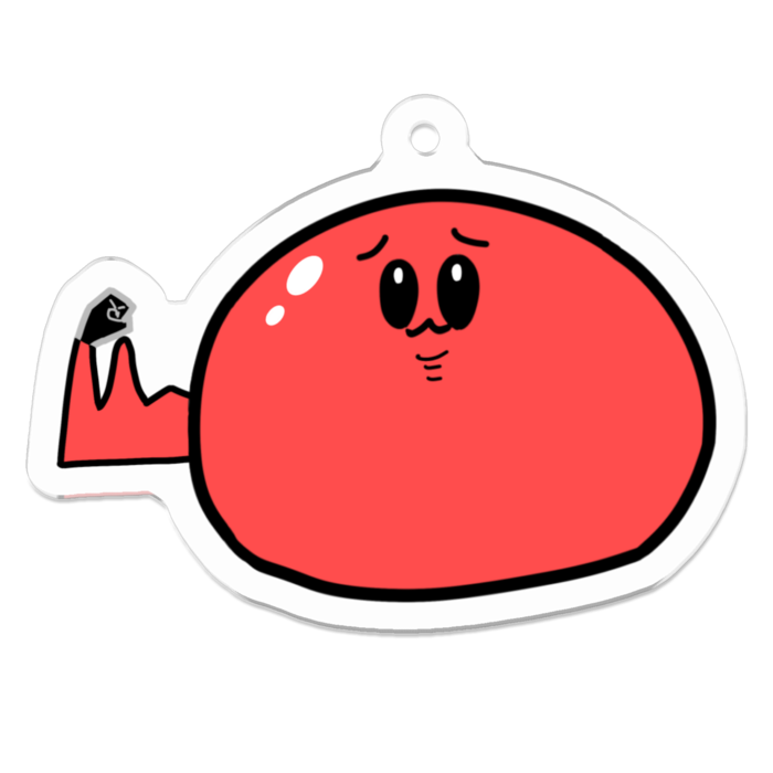 スラ森アクリルキーホルダー（腕あり）