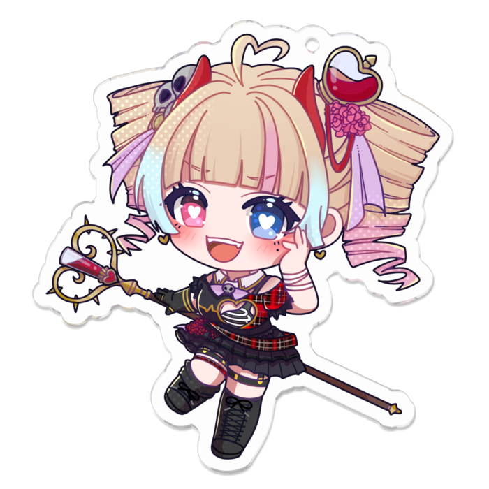 アクリルキーホルダー - 70 x 70 (mm)