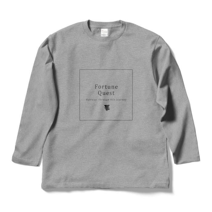 ロングスリーブTシャツ - L - 杢グレー