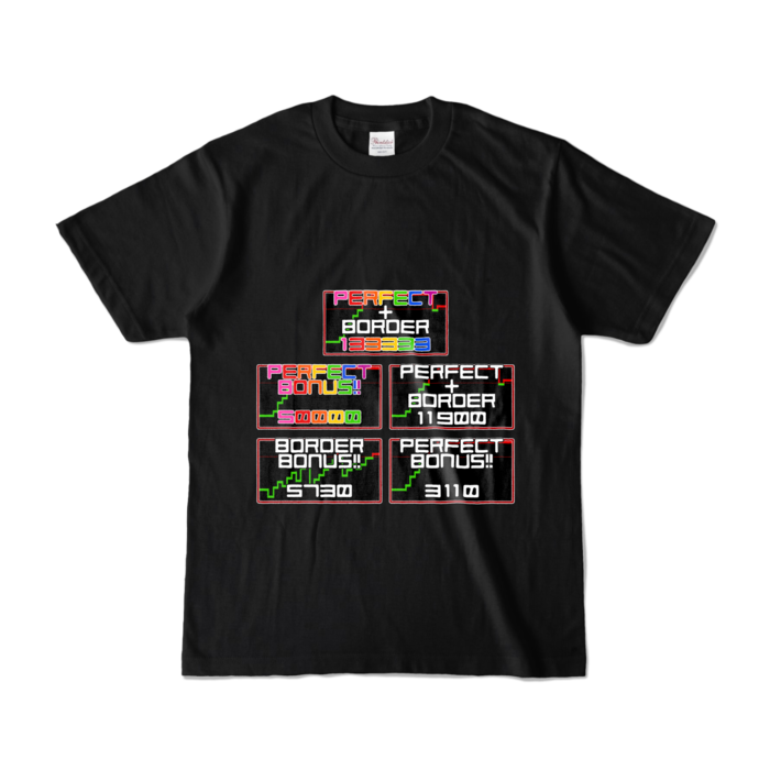 カラーTシャツ - S - ブラック (濃色)