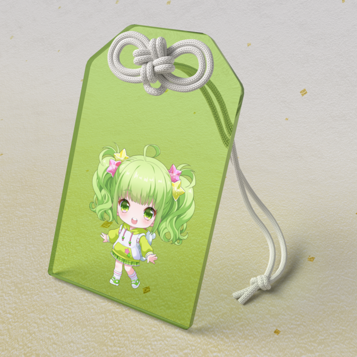 アクリルお守り - 50 × 80mm