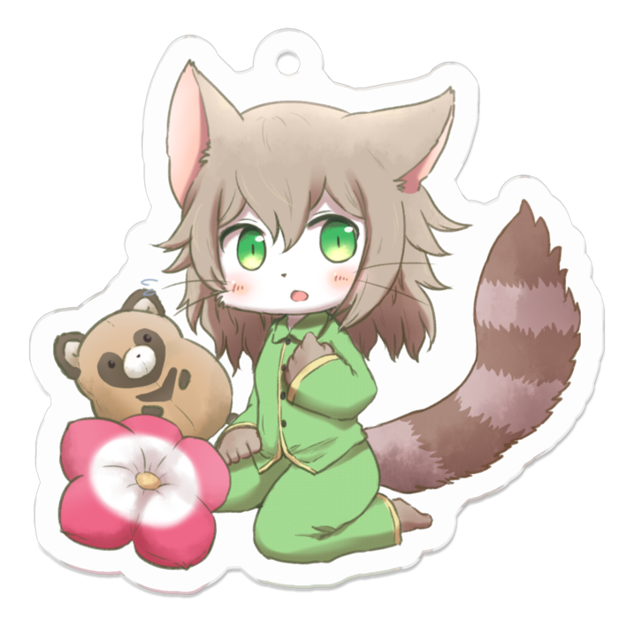 アクリルキーホルダー - 50 x 50 (mm)