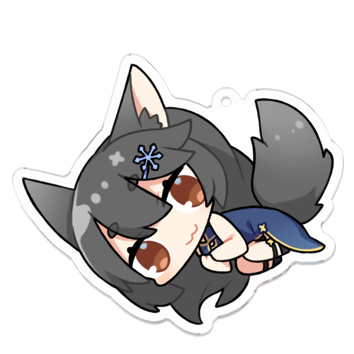 アクリルキーホルダー - 70 x 70 (mm)