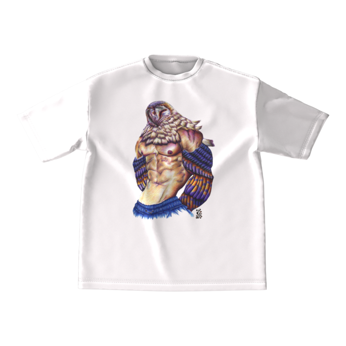 ビッグシルエットTシャツ - M - 両面
