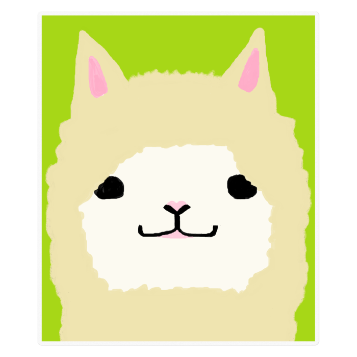 ステッカー - 160 x 160 (mm)(1)