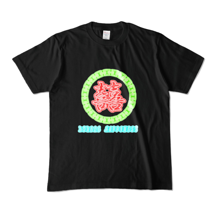 カラーTシャツ - M - ブラック