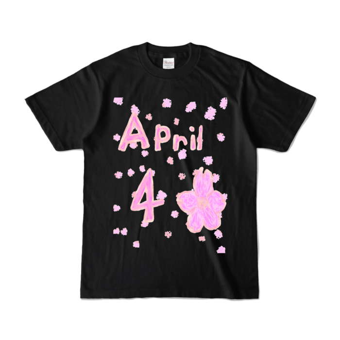 カラーTシャツ - S - ブラック (濃色)