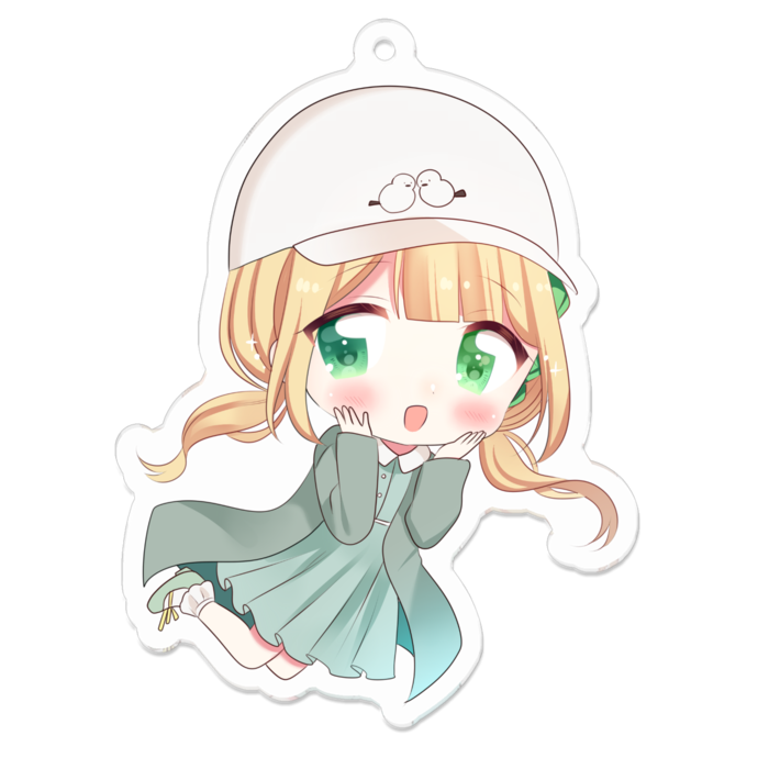 アクリルキーホルダー - 70 x 70 (mm)